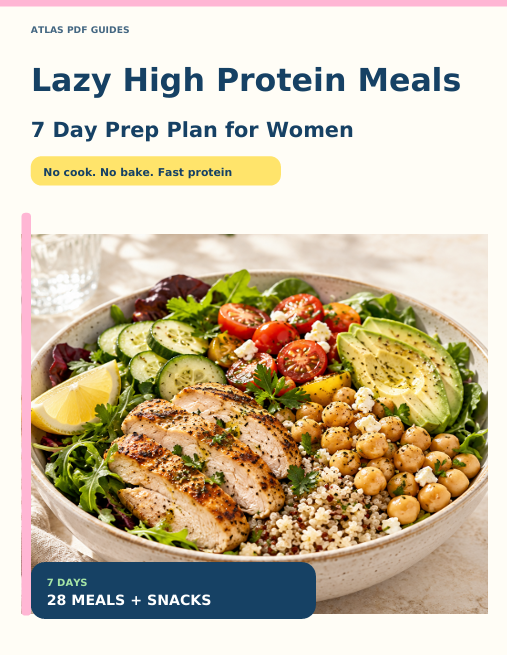No Cook Protein 7 Day Guide